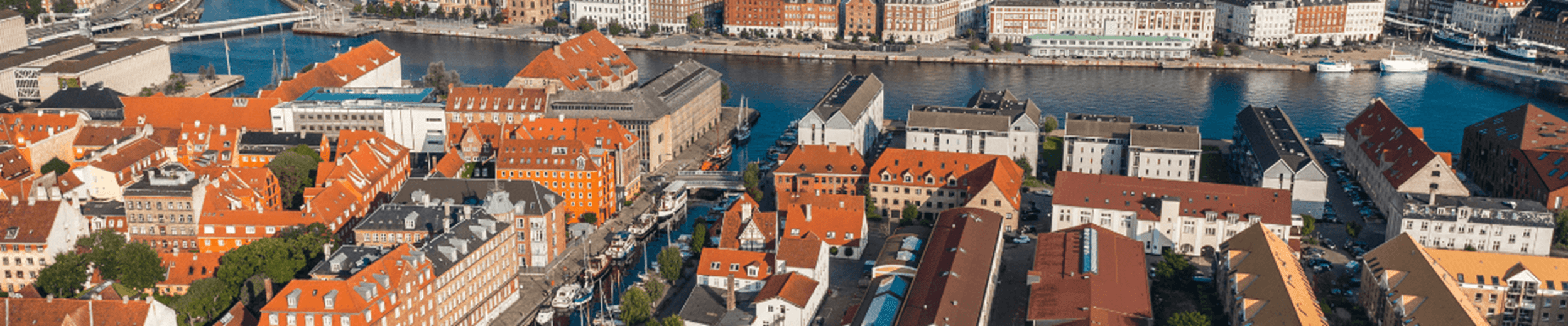 Copenhagen city skyline 