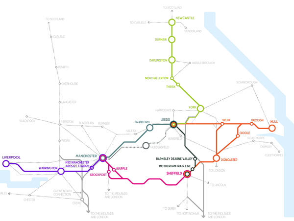 Railway map