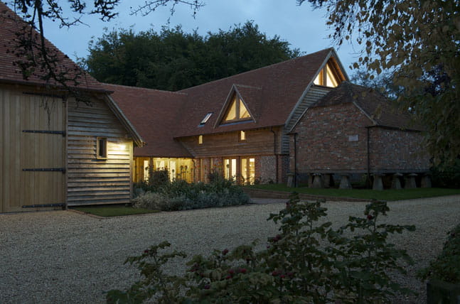 Rooksnest Estate staff facilities at night