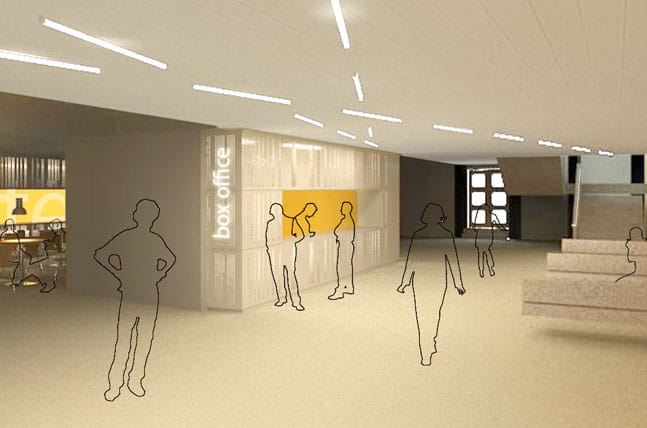 The Leatherhead Theatre refurbishment box office