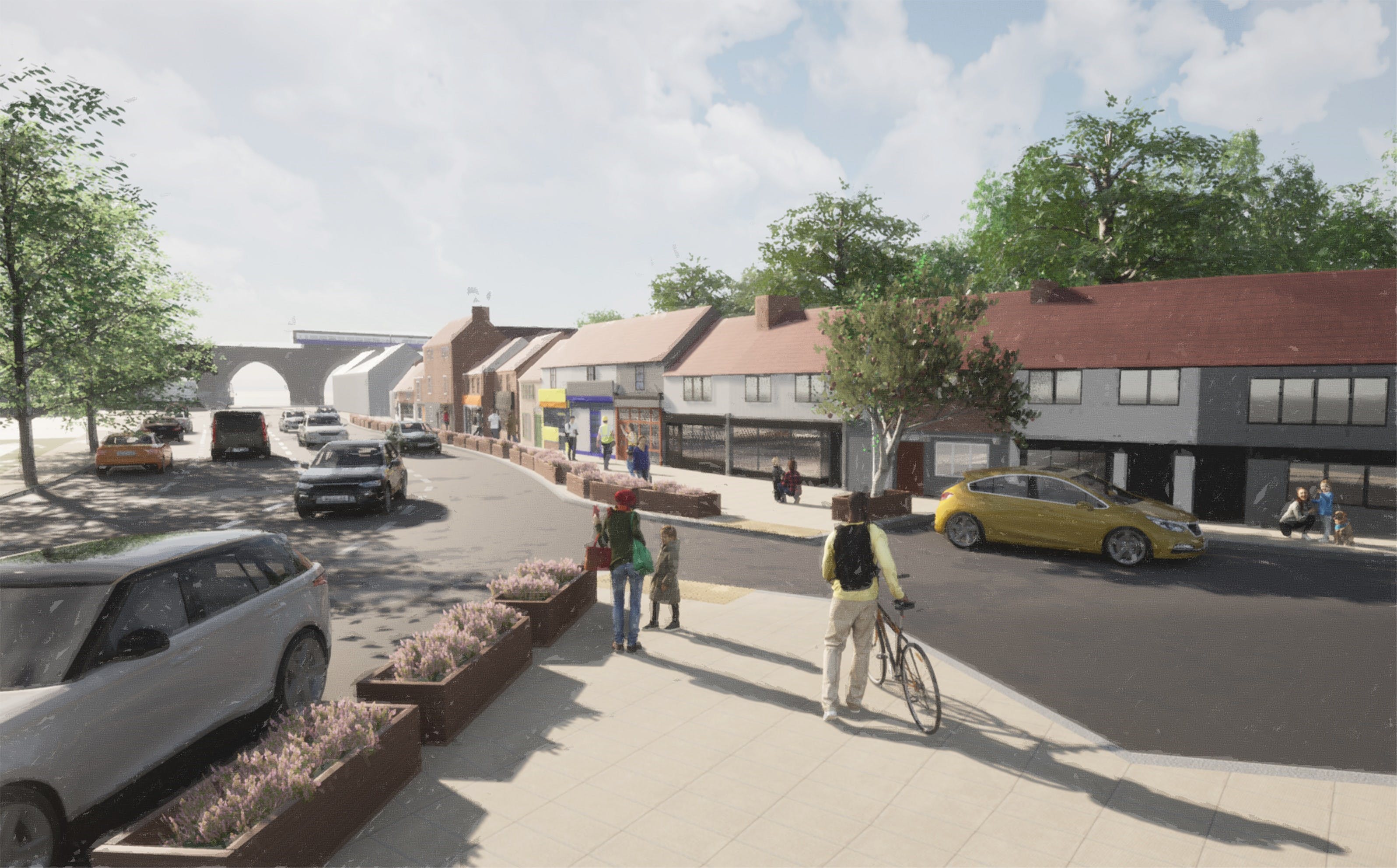 A graphical depiction of housing in Spod End Coventry