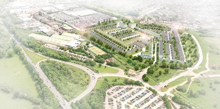 Depiction of Ashton Gate Sporting Village 