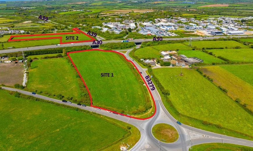 3.6 acres , Site 1, Development Land TR9 - Available