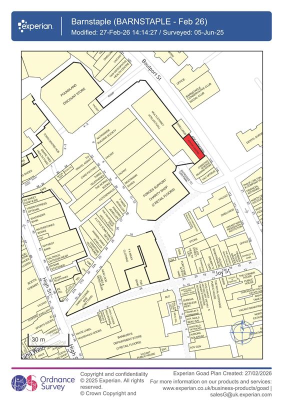 66 Sq M , Boutport Street EX31 - Available