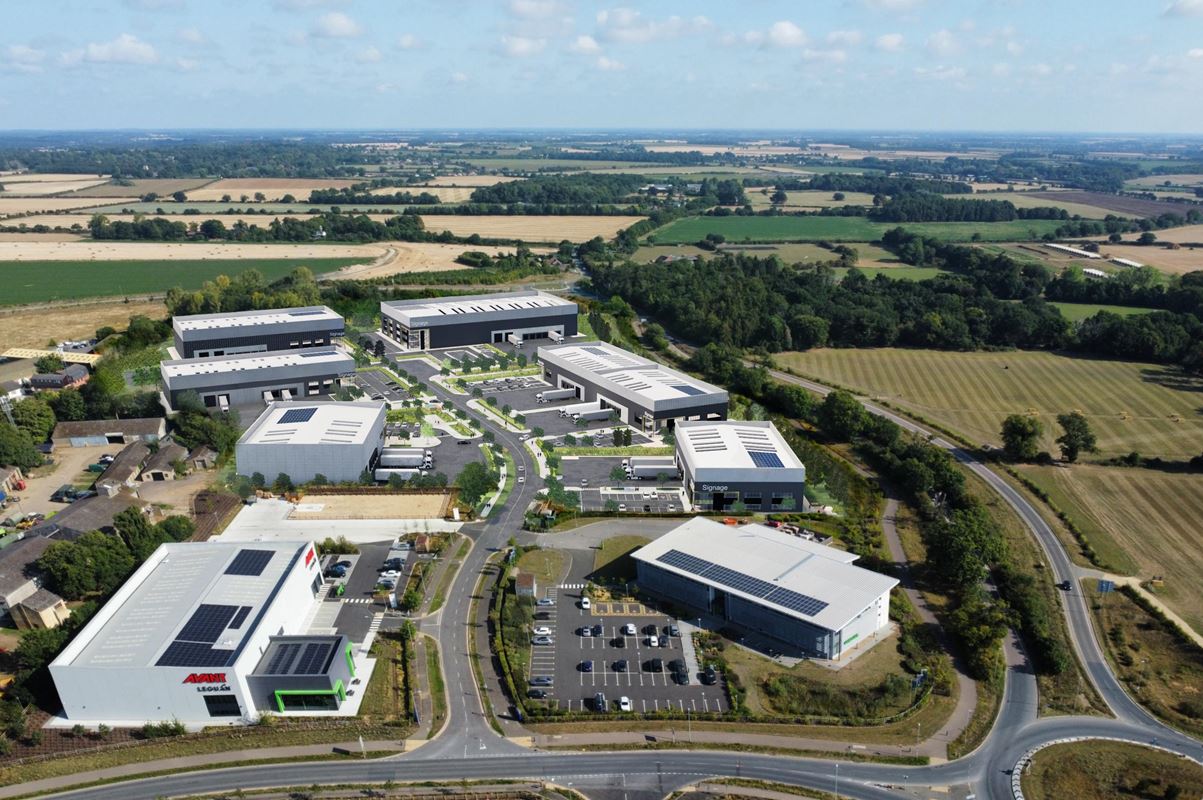 19,052 to 202,781 Sq Ft , HQ East, Anglo Saxon Way IP30 - Available