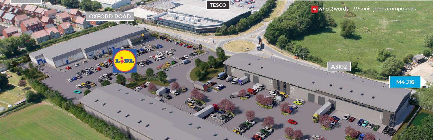 4.1 acres , High Penn Trade Park, Oxford Road SN11 - Available