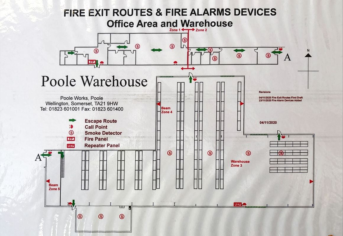 61,833 Sq Ft , Units 1-2 Poole Works, Higher Poole TA21 - Available
