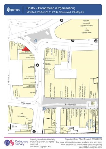 621 Sq Ft , 11 , Union Gate BS1 - Available
