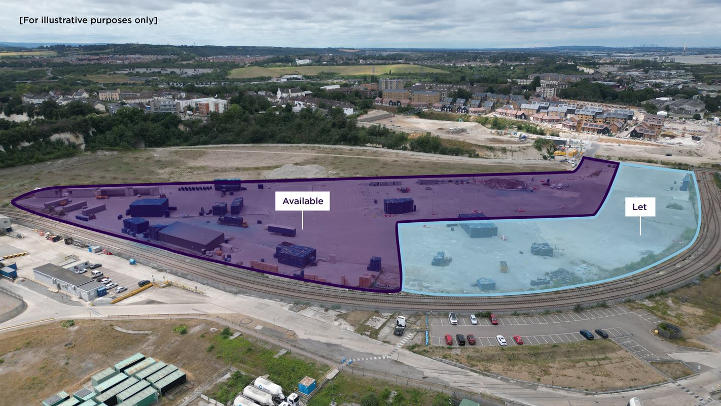 2 to 7 acres , 7-Acre Class 1 IOS Site, Northfleet DA11 - Available