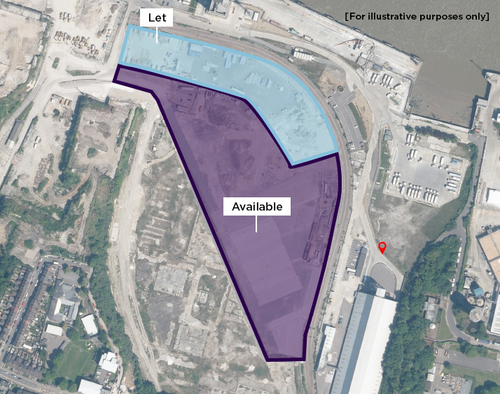 2 to 7 acres , 7-Acre Class 1 IOS Site, Northfleet DA11 - Available