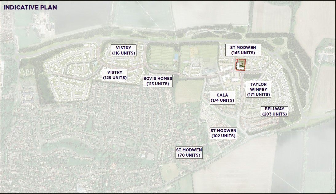  , LAND AT KINGSGROVE WANTAGE OXFORDSHIRE, Rutherford Road  OX12 - Available