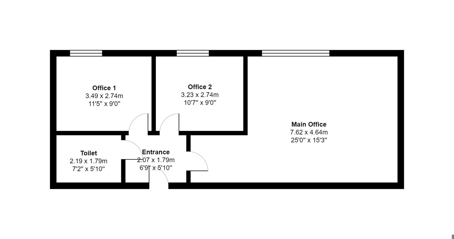 578 Sq Ft , The Office , Rhiwlas  LL23 - Available