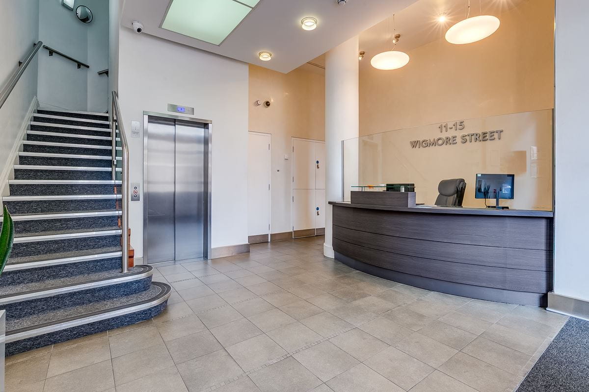 2,513 Sq Ft , 11 - 15, Wigmore Street W1U - Available