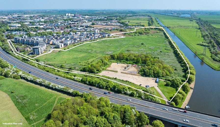 16.8 hectares , Land At Middleholme, Potters Way PE1 - Available