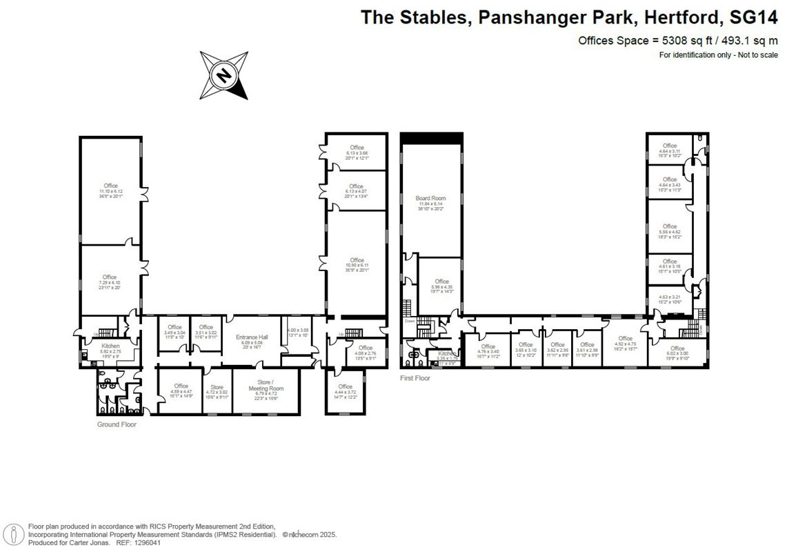 5,308 Sq Ft , The Stables , Panshanger Park  SG14 - Available