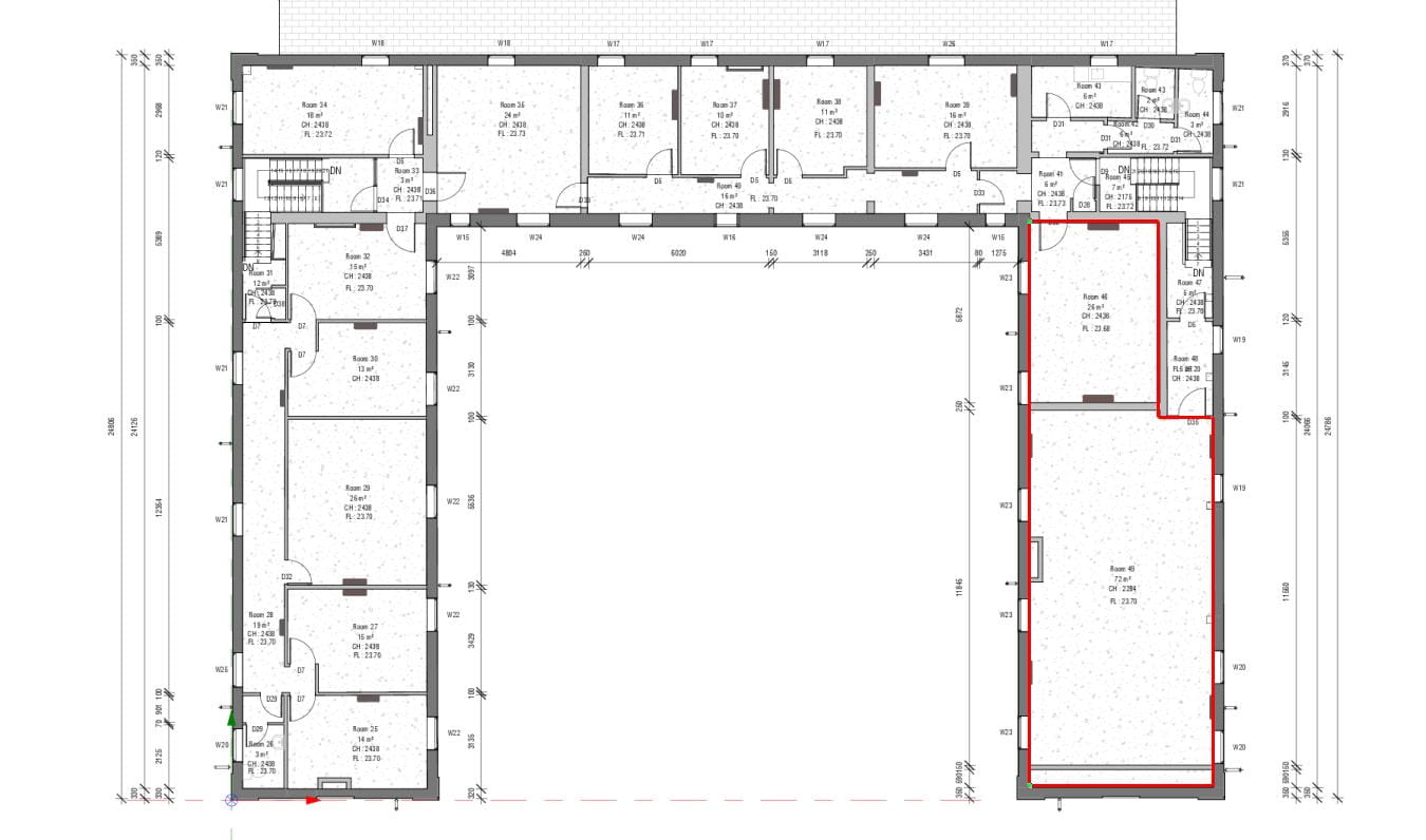 2,271 Sq Ft , Unit 1 The Stabes SG14 - Available