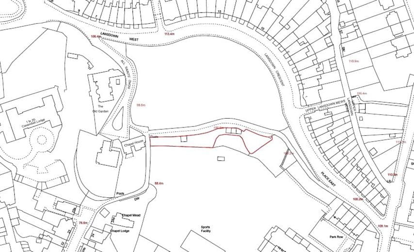 0.25 acres Land, Park Street Mews, Bath BA1 - Available