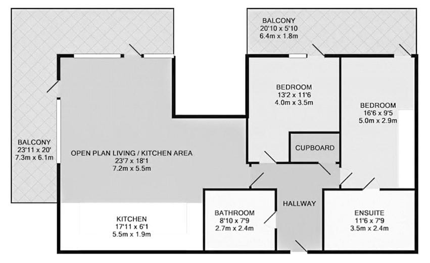 2 bedroom flat, Addenbrookes Road, Trumpington CB2 - Available