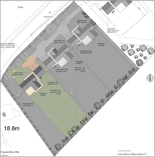  bedroom development plot, Shepreth Road, Barrington CB22 - Available