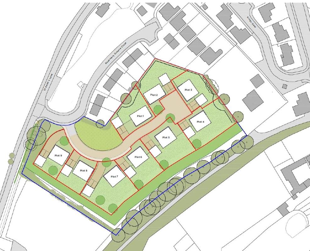 0.163 acres Land, Honeysuckle Close, Caxton CB23 - Available