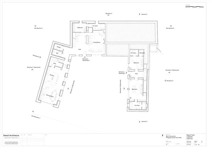  bedroom development plot, Manor Farm, Newfield Lane LS25 - Available