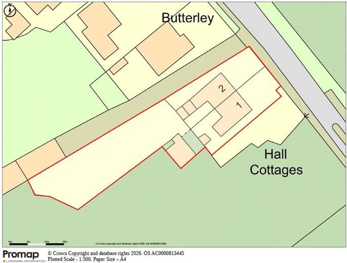  bedroom development plot, High Street, Spofforth HG3 - Available