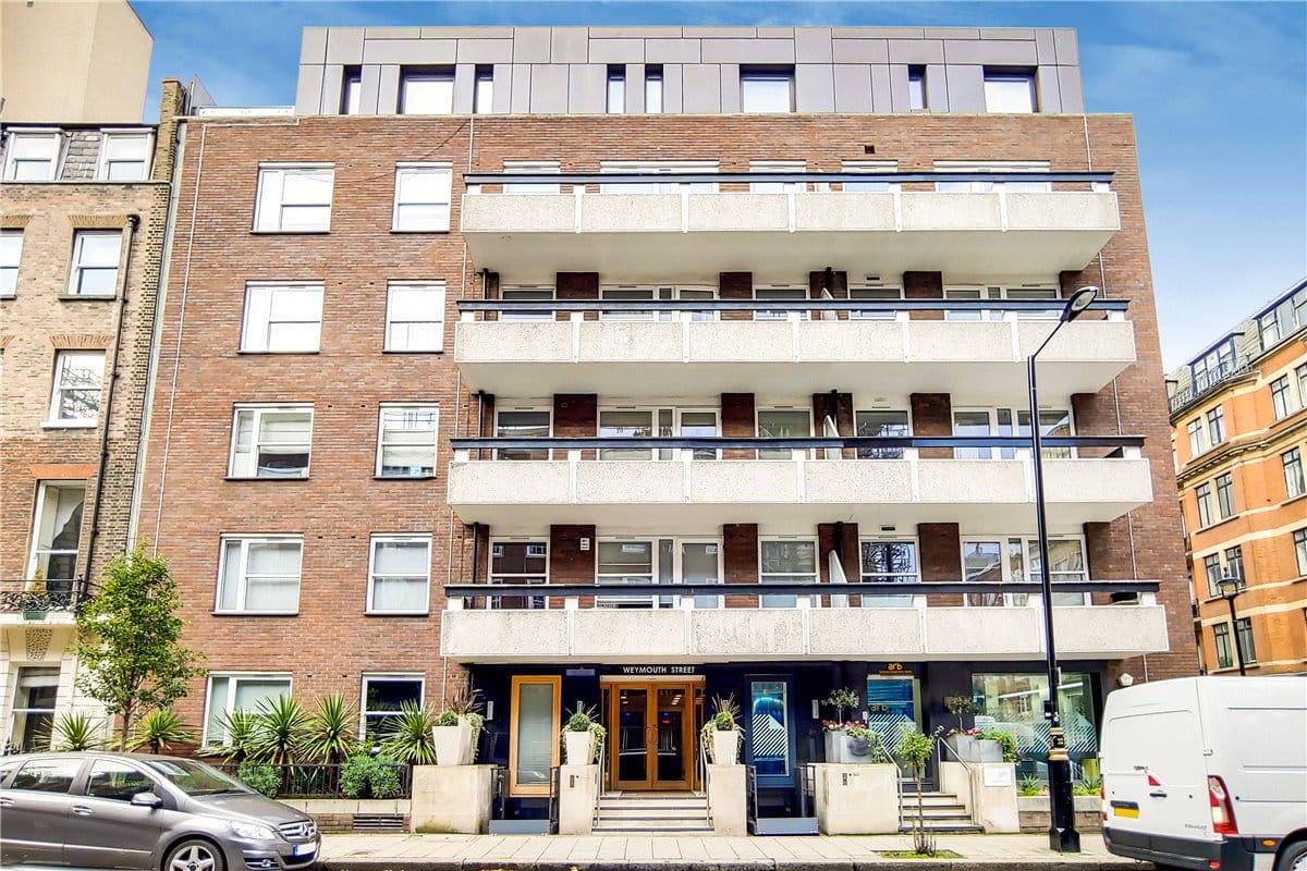1 bedroom flat, Weymouth Street, Marylebone W1W - Available