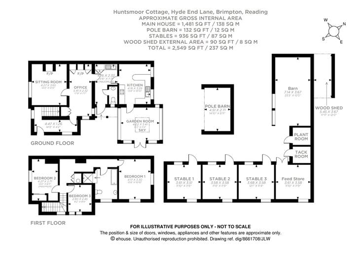 3 bedroom cottage, Hyde End Lane, Brimpton RG7 - Sold STC