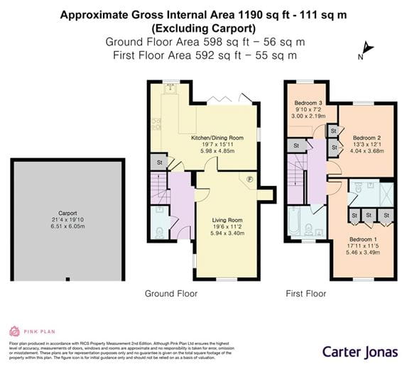 3 bedroom house, Couling Close, Yarnton OX5 - Available