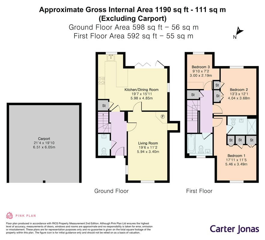3 bedroom house, Couling Close, Yarnton OX5 - Available