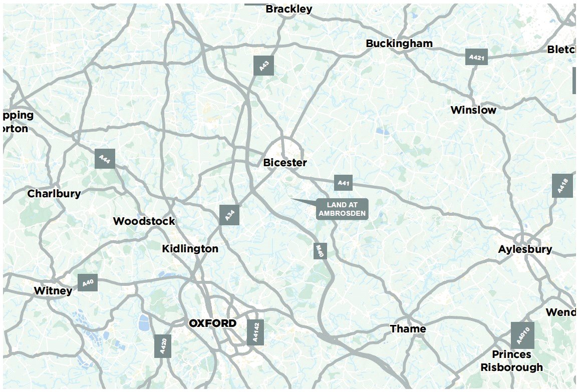 14.2 acres Land, Merton Road, Ambrosden OX25 - Sold