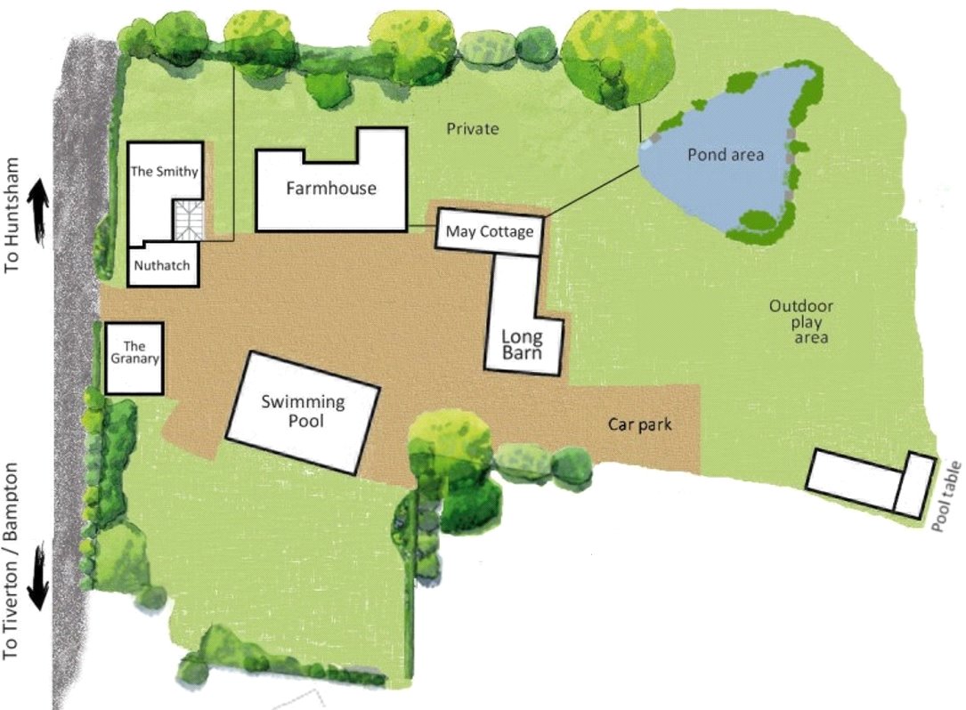  bedroom house, Huntsham, Tiverton EX16 - Available