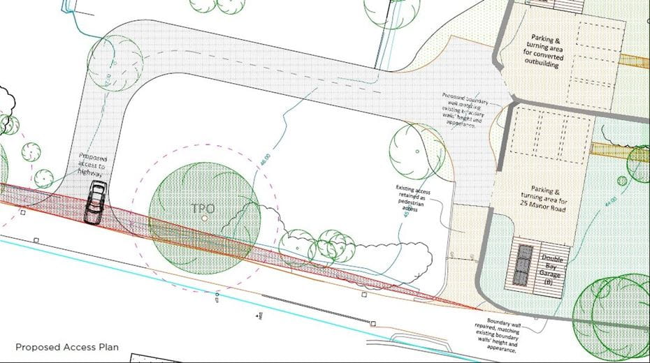  bedroom development plot, Adjoining Old School Lane, Catcott TA7 - Available