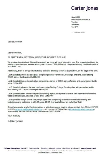 518 acres Farm, Dottery, Bridport DT6 - Sold STC