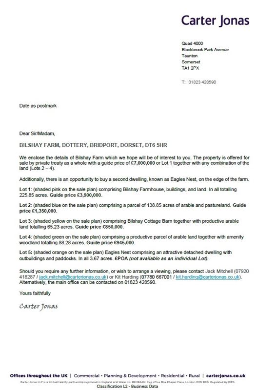 225.9 acres House, Dottery, Bridport DT6 - Sold STC