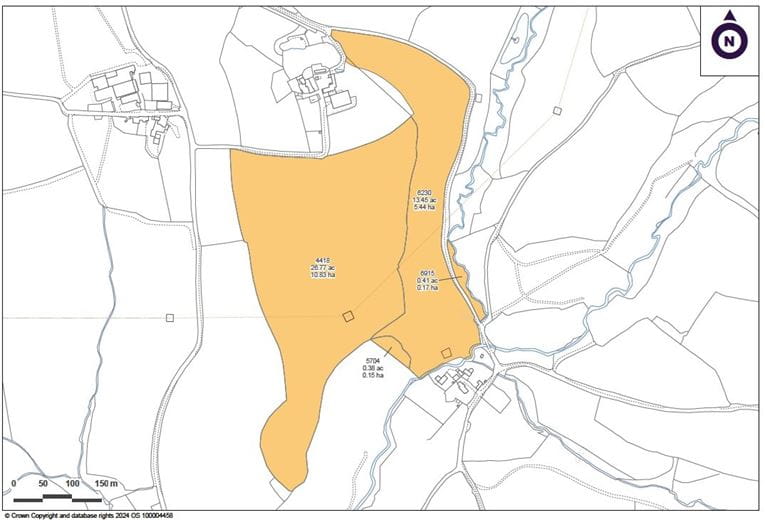 41 acres Land, Lot 5: Land At Great Huxhill Farm, Weare Giffard EX39 - Available