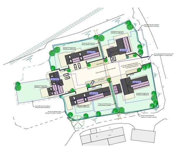 1.9 acres , Residential Development Site at Lower Clavelshay Farm, Clavelshay TA6 - Available