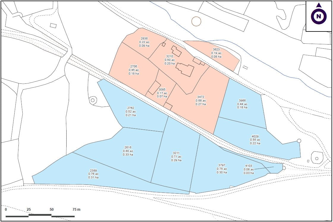 6.8 acres Farm, Hale Mills, Twelveheads TR4 - Available