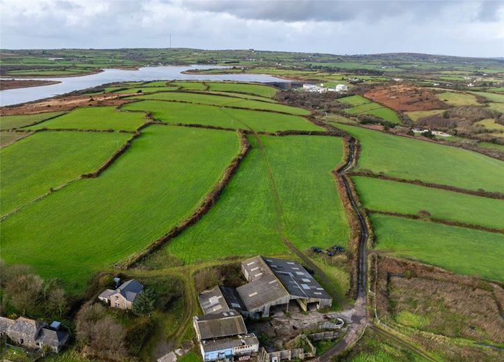 124.3 acres Farm, Carnmenellis, Nr Stithians TR16 - Available