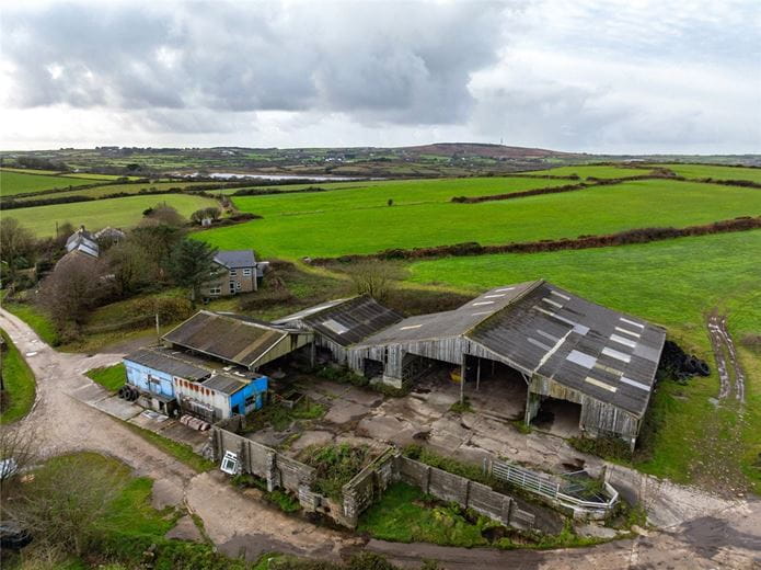 124.3 acres Farm, Carnmenellis, Nr Stithians TR16 - Available