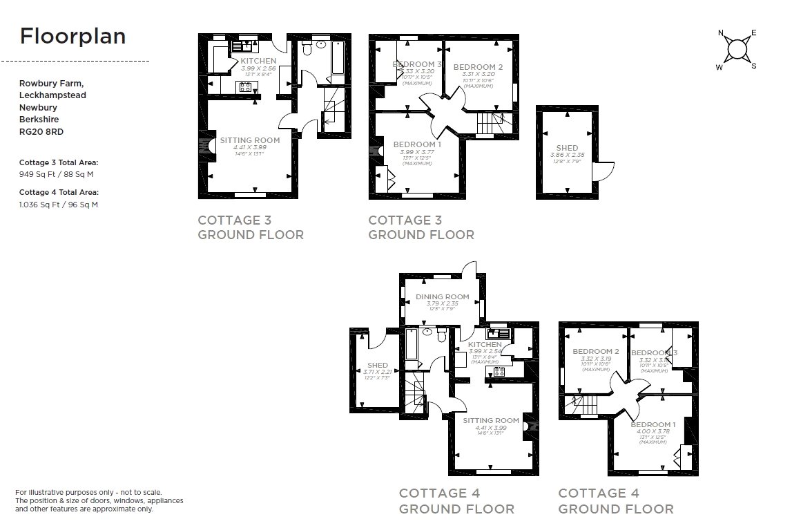 3 bedroom house, Leckhampstead, Newbury RG20 - Sold STC